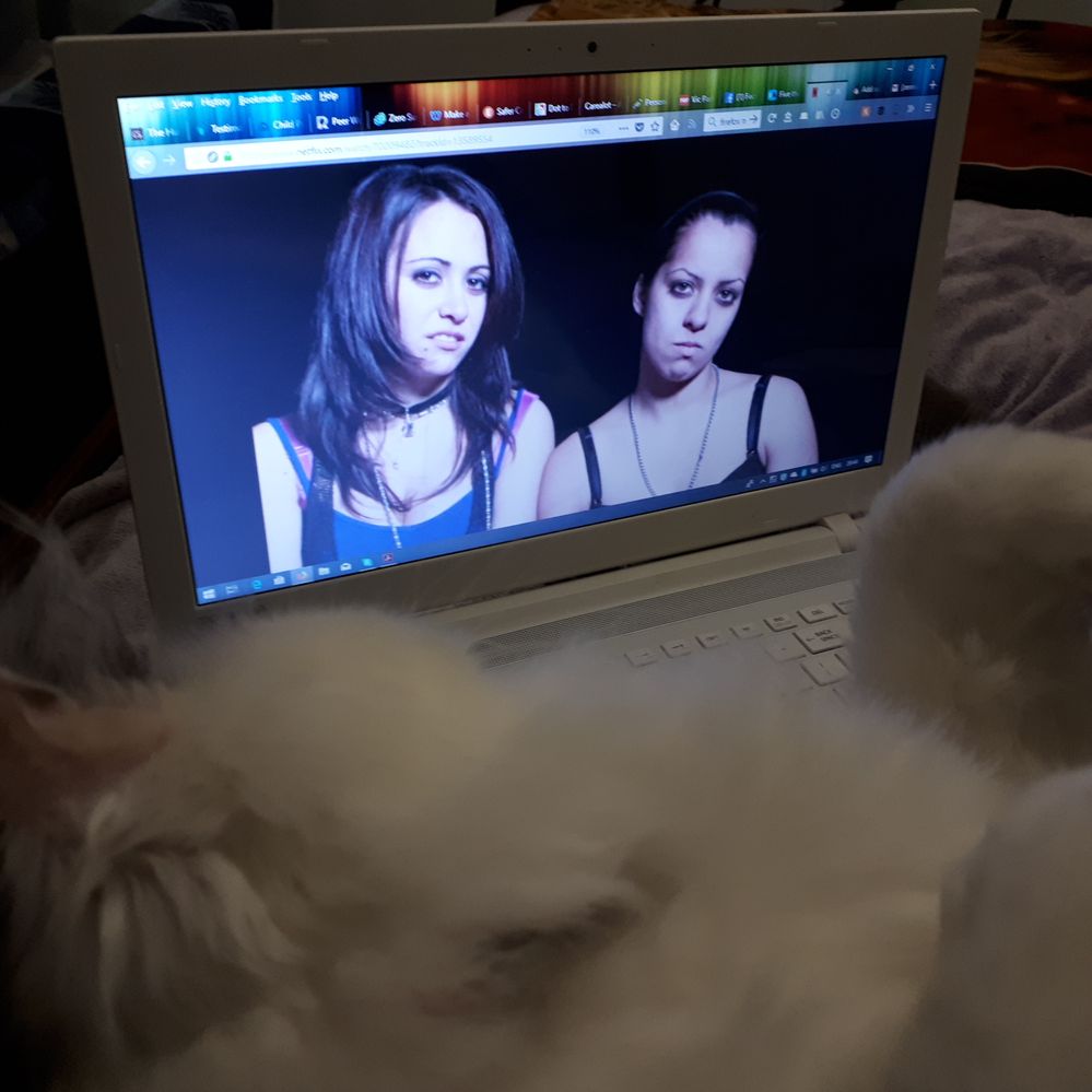 Watching girl murderers on Netflix.